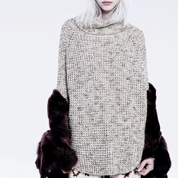 Free People Sweaters - Free People • Knit Sweater Dylan Tweedy Turtleneck
